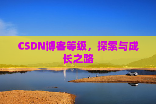 CSDN博客等级，探索与成长之路